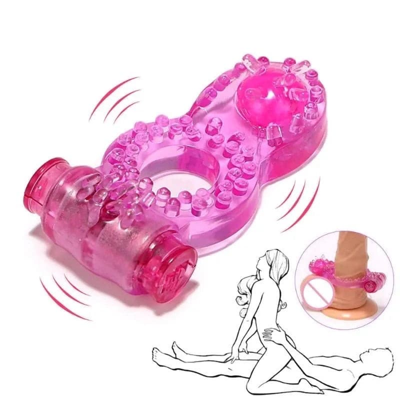 Anillo Vibrador con Estimulador