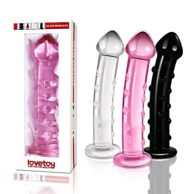 Dildo Romance de Vidrio 7,5"